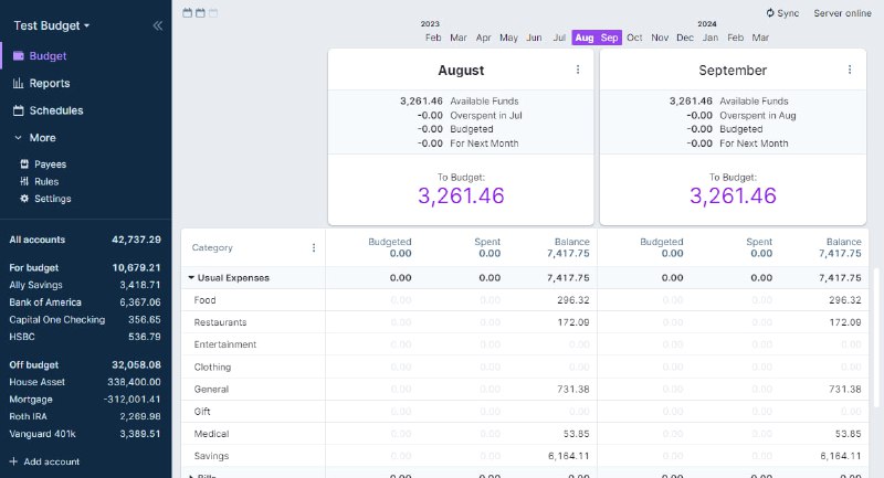 软件Actual Budget财务管理软件简介一款快速且注重隐私的财务管理应用，采用了广受欢迎的信封预算方法