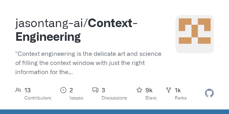 GitHub - jasontang-ai/Context-Engineering: 