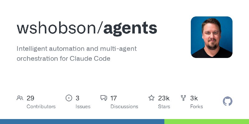 GitHub - wshobson/agents: Intelligent automation and multi-agent orchestration for Claude Code