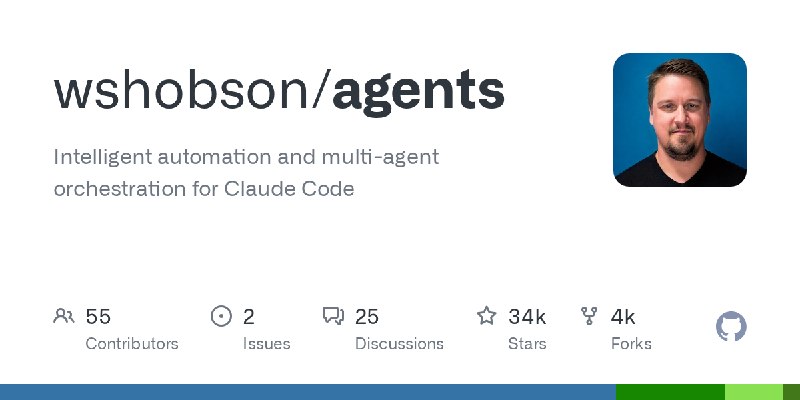 GitHub - wshobson/agents: Intelligent automation and multi-agent orchestration for Claude Code