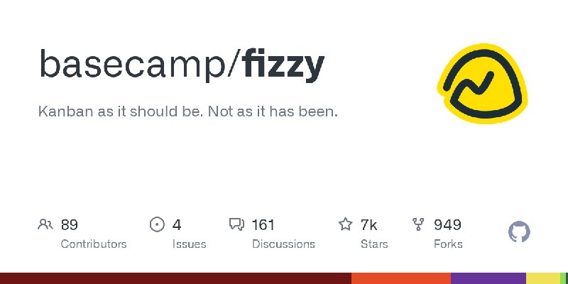GitHub - basecamp/fizzy: Kanban as it should be. Not as it has been.