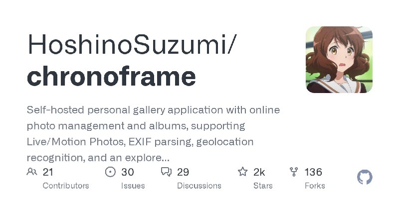 GitHub - HoshinoSuzumi/chronoframe at madewithvuejs.com