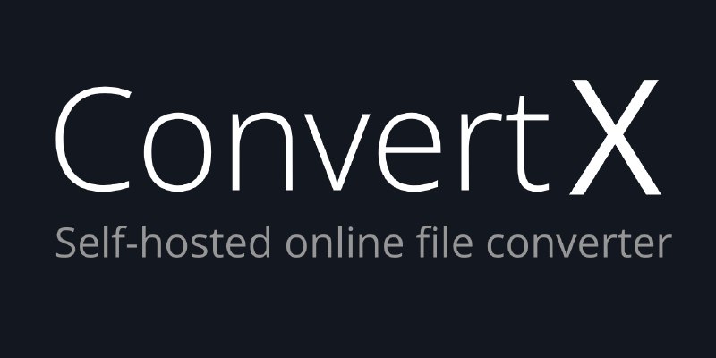 GitHub - C4illin/ConvertX: 💾 Self-hosted online file converter. Supports 1000+ formats ⚙️