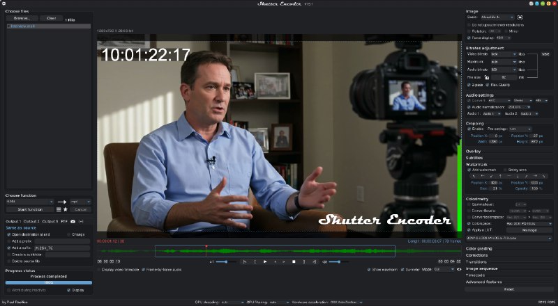 Shutter Encoder - FREE video/audio/image converter