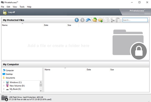 PrivateAccess闪迪出品的 U 盘文件加密保护工具，可为敏感数据创建密码，以防止他人访问受保护的数据，支持备份和恢复加密数据，适用于 SanDisk Phone Drive、iXpand USB、USB Flash、 Wireless Charger Sync、Extreme Portable、Extreme PRO Portable 等产品，完全免费，提供 Windows 与 macOS 版本
